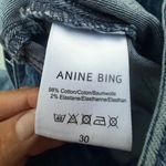 ANINE BING  Women’s Cropped Blue Jeans size 30 Photo 6