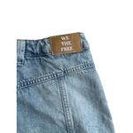 Free People Light Blue We The Free Denim Skort Size 27 NEW NWT Photo 4