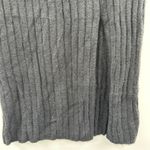 Aerie Black Soft Ribbed Front Slit Pull-On Maxi Skirt Sz S NEW Photo 1