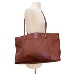 Coach  Rare vintage large brown tote with zipper closure Photo 4