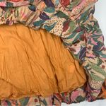 Farm Rio size XL Anthropologie crochet tiger tropical midi dress toucan hawaii Photo 12