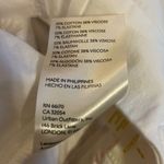 Maeve Anthropologie  Chino Pants Straight Leg White Cream Womens Size 8 Photo 5