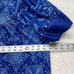 Vintage Vintage Anthony Richards Bandana Print Summer Shift house Dress Mumu S Blue Size 4 Photo 1