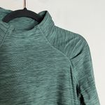 prAna  Zandra Funnel Neck Peacock Green Athletic Top Photo 2