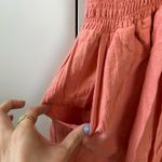 Anthropologie Rue Stiic Opal Linen Midi Sundress Cottagecore Salmon Pink X-Small Photo 8