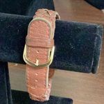 Vintage Timex Women's Brown Disney Lion King Watch SKU 156 Gold Photo 2