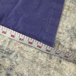 EXPRESS Vintage Purple Velvet Velour EDITOR Flare pants Sz 4 Photo 5