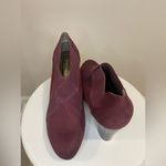 Cloudwalkers Burgundy Heeled Booties Women’s 8W Slip Photo 4