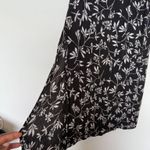 Vintage Black and Gray Floral Skirt Size S Photo 1