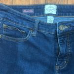 st. john's bay Blue Straight Leg Jeans Classic Style Photo 4