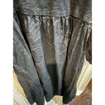 Old Navy  Womens 3X Black Dress Long‎ Sleeve Smocked Square Neck Casual Photo 5