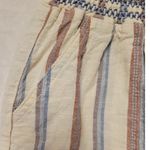 REWASH Striped‎ Boho Linen Blend Shorts Festival Beachy Coastal Resort Vacation Size S Photo 3