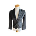 Banana Republic Womens  Charcoal Pinstripe City Chic Dress Blazer - Sz 0 Photo 1