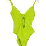 ANDIE NWT  Swim The Santorini One Piece Swimsuit Ribbed Terry Neon Size XS NEW Photo 0