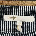 Maje  wide leg denim trousers size 4 Photo 5