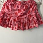 Jessica Simpson  Pink Floral Mini Skirt Photo 1