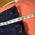 R & M Richards  Women's Boat Neck Illusion Lace Dress Blue Size 16 Photo 4