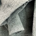 ZARA  Grey Wool Blend Mock Turtleneck Long Sleeve Women’s Blouse Top Size Small Photo 8