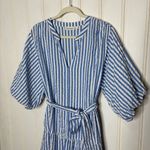 Roberta Roller Rabbit Roller Rabbit Lur Valonia Dress - blue and white stripes Sz L 318 Photo 3