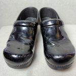 Dansko Women Professional Leather Clogs Black Dark Purple size EU 41/ US 10.5-11 Photo 2