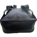 Guess -BLACK BACKPACK The perfect backpack, all black with black hardware, front zip pocket, inside has a zip pocket and 3 open pockets, excellent condition Measures: 10x8 1/2 x 4 inches Photo 6