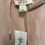 Style & Co NWT  Pink Hooded Sweatshirt Photo 1