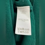 Boden Green Wool Cotton‎ Crew Neck Sweater Button Sleeve Detail Small Photo 4