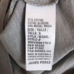 James Perse NWT Standard  Women’s Gray Foil Soft Comfy Racerback Tank Midi Dress Photo 8