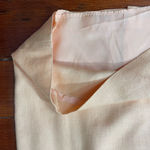 NWT Vntg 80s Barrie Pace LTD Peach Linen Blend Midi Dress Cocktail Workwear Sz M Orange Size M Photo 8