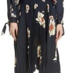 Vince Gardenia Floral-print pleated seamed midi skirt elastic waist pockets Sz S Photo 13