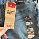 Levi's NWT  Mile High Super Skinny Distressed Raw Hem Jean, 29 Photo 1