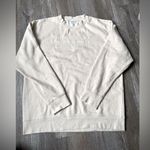 Hanes VTG Penn State Nittany Lions Sweatshirt Crewneck Embroidered Beige White Size L Photo 0