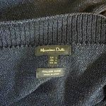 Massimo Dutti . Italian Yarn. Cold Shoulder Sweater. Spain. Blue Marled. Size L Photo 2