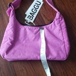 Baggu  Extra Pink Chic Coquette Y2K Preppy Edgy Feminine Mini Nylon Shoulder Bag Photo 2