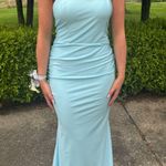 Jessica Angel  Prom Dress Blue Light Photo 0