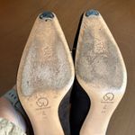 St. John  Jackie Chocolate Grace Semi Pointed Cap Toe Suede Leather Heels 7.5 AA‎ Photo 3