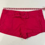 Vintage Y2K PINK Victoria’s Secret Hot Pink Cotton Drawstring Shorts | Size 10 Photo 5