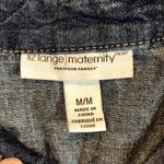 Liz Lange  Maternity Denim Blue Front Pockets Size Medium Photo 10