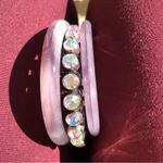 2 Ice Purple Lavender bangles Bracelets Photo 7