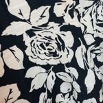 Talbots women's size 6 small black white floral dress business casual tweed lin Photo 7