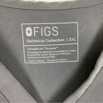 FIGS Gray Catarina Scrub Top Sz.3X Photo 9