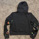 Disney 50th Anniversary Electrical Parade Charcoal Cropped Hoodie Medium Photo 6