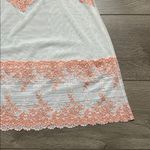 Wacoal  Embrace Lace Sheer Embroidered Chemise Slip Cream Peach Size XL Photo 3