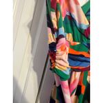 Pappagallo abstract floral‎ print v Photo 5