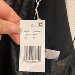 WAYF NWT  Floral Jacquard Halter Neck Feather Trim Mini Dress Size Medium Photo 2