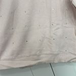 Wildfox Small Pink Long Sleeve Sweatshirt with Sparkling Rhinestone Studs Photo 5