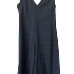 Romeo + Juliet Couture Romeo Juliet Couture Womens Windowpane Plaid Culotte Jumpsuit Size Small NEW Photo 4