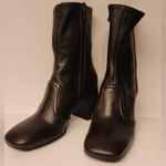 Enzo Di Martino Women’s Brown Leather Ankle Boots Size 6.5 Photo 2