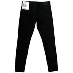 Kendall + Kylie  black kompact waist mid-rise skinny jeans size 11/12 Photo 2