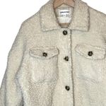 Vigoss  Sherpa Teddy Coat Jacket Cream size Large Photo 1